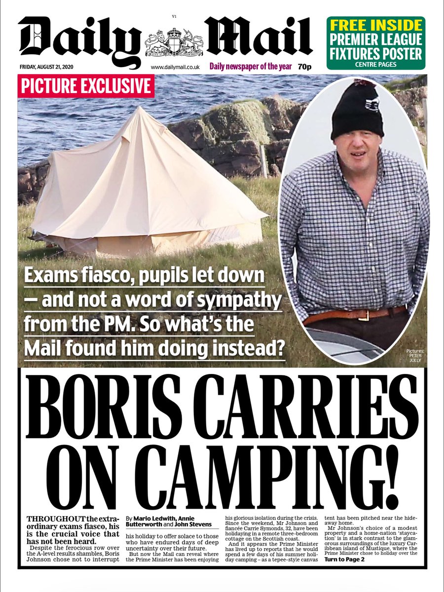 Disappointing they went with this headline rather than: "NOW IS THE SUMMER OF THIS-C***'S-TENT"