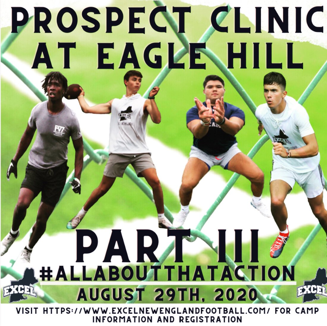 Excel Sports Academy of New England (@esaofnewengland) on Twitter photo 🚨Excel @ Eagle Hill Part 🤟🏼🚨
▪️
Event is live at excelnewenglandfootball.com
▪️
<a href="/ESAofMass/">Excel Massachusetts</a> <a href="/NE6_Select/">New England 6 Select</a> <a href="/excelnewengland/">Excel New England Football</a> <a href="/ExcelMaine/">Excel Sports Academy Maine Recruiting</a> <a href="/ESAofCT/">Excel Connecticut</a> <a href="/MassVarsity/">MassVarsity</a> <a href="/CoachMartinESA/">Coach Martin</a> <a href="/excelvermont/">excelvermont</a> <a href="/coachwatson413/">William Watson</a>
#MINDSET2020 🚨Excel @ Eagle Hill Part 🤟🏼🚨
▪️
Event is live at excelnewenglandfootball.com
▪️
<a href="/ESAofMass/">Excel Massachusetts</a> <a href="/NE6_Select/">New England 6 Select</a> <a href="/excelnewengland/">Excel New England Football</a> <a href="/ExcelMaine/">Excel Sports Academy Maine Recruiting</a> <a href="/ESAofCT/">Excel Connecticut</a> <a href="/MassVarsity/">MassVarsity</a> <a href="/CoachMartinESA/">Coach Martin</a> <a href="/excelvermont/">excelvermont</a> <a href="/coachwatson413/">William Watson</a>
#MINDSET2020