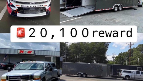 @MhrRacing OVER 20K REWARD @MHrRacing
Don't think anyone in our #Motorsport Family needs a reward to want this found !!
FIND this #STOLEN #Racing Equipment !!
#Georgia + #Florida + #GULFSTATES
#BecauseRaceCar
#SupportMotorsport
#MotorsportEcosystem
#MotorsportFamily
| #RaceClass https://t.co/x7ghDWkhrR