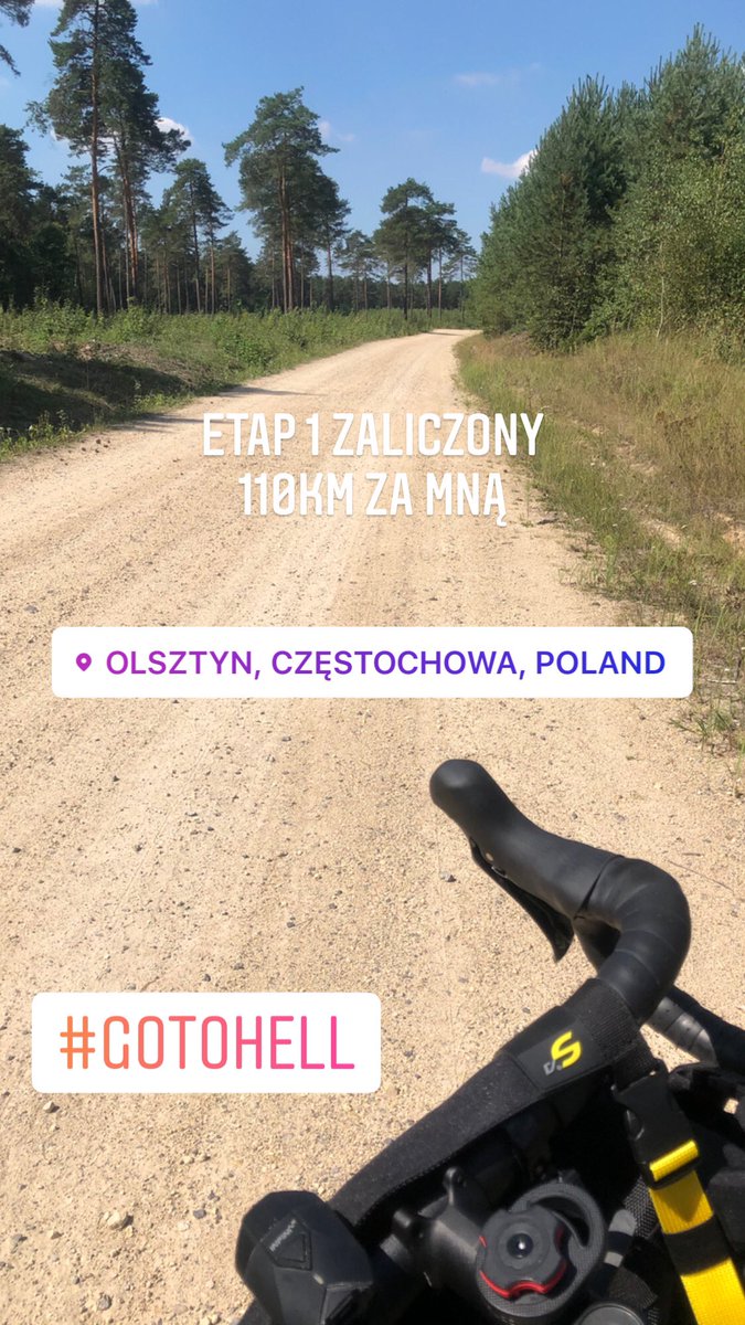 KRK_vincent's tweet photo. A po robocie Kozel się należy 😂
Śmigam z Krakowa na Hel 🚴♂️ więc kciuki proszę trzymać, żeby się udało. Na razie 1-szy dzien - plan zrealizowany (110km w nogach)
#rowerowo #gravelowo #gotohel https://t.co/dPqJsBU4hl
