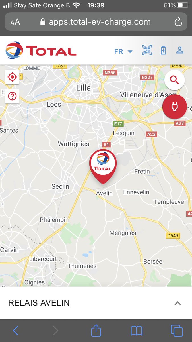 This would be excellent news for #evdrivers travelling towards France: Total started works on an EV station just south of Lille, on the A1, a current dark spot for EVs. Likely to have at least 2 175kW chargers.
