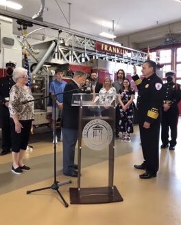 IAFCGreatLakes's tweet photo. Congratulations to Chief Rich Carrizzo on being sworn in as the 2020-2021 IAFC President and Chairman of the Board @IAFC @IAFCGreatLakes https://t.co/y6AGfaZphr