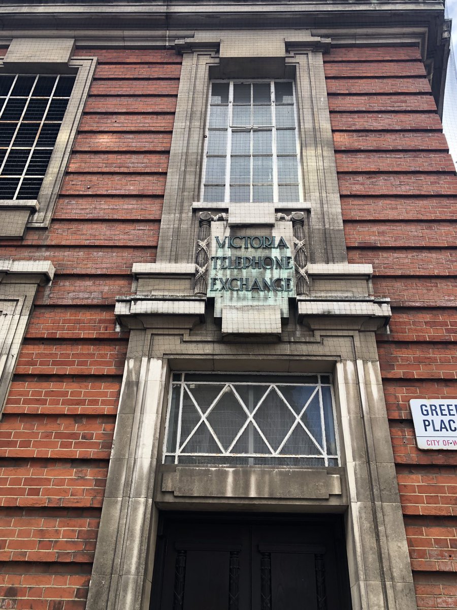 Another subtly Art Deco telephone exchange, this time in Victoria