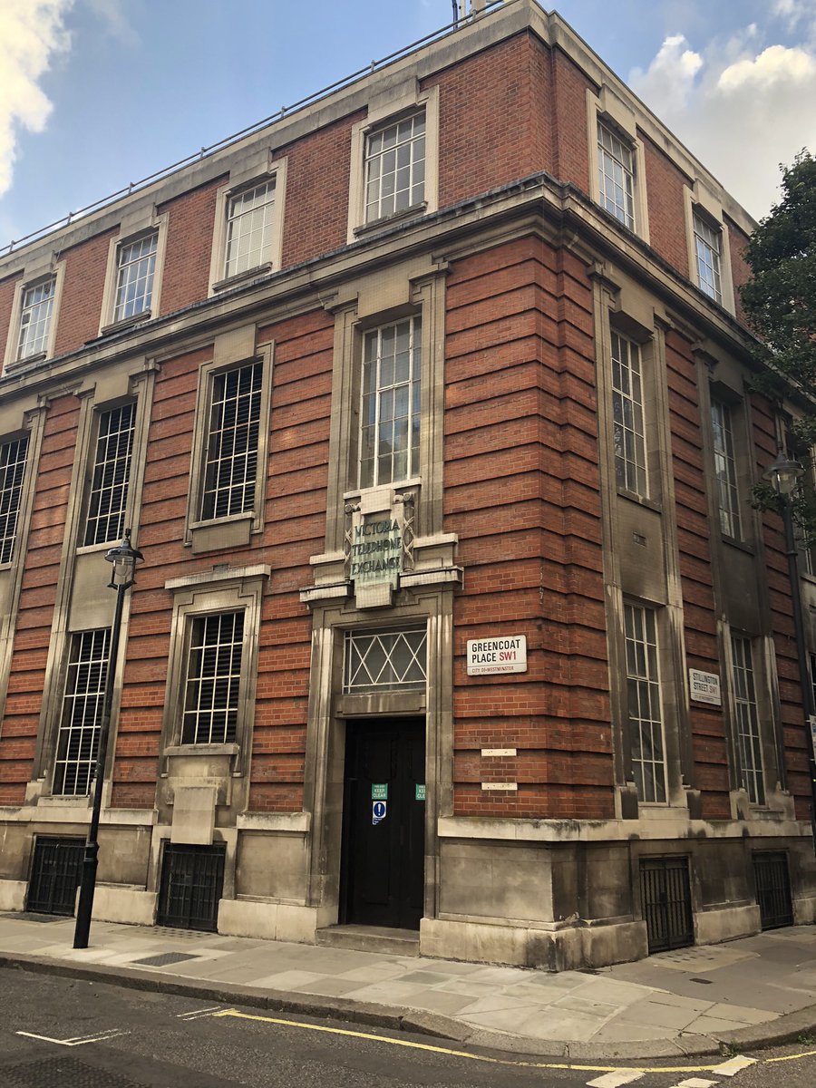 Another subtly Art Deco telephone exchange, this time in Victoria