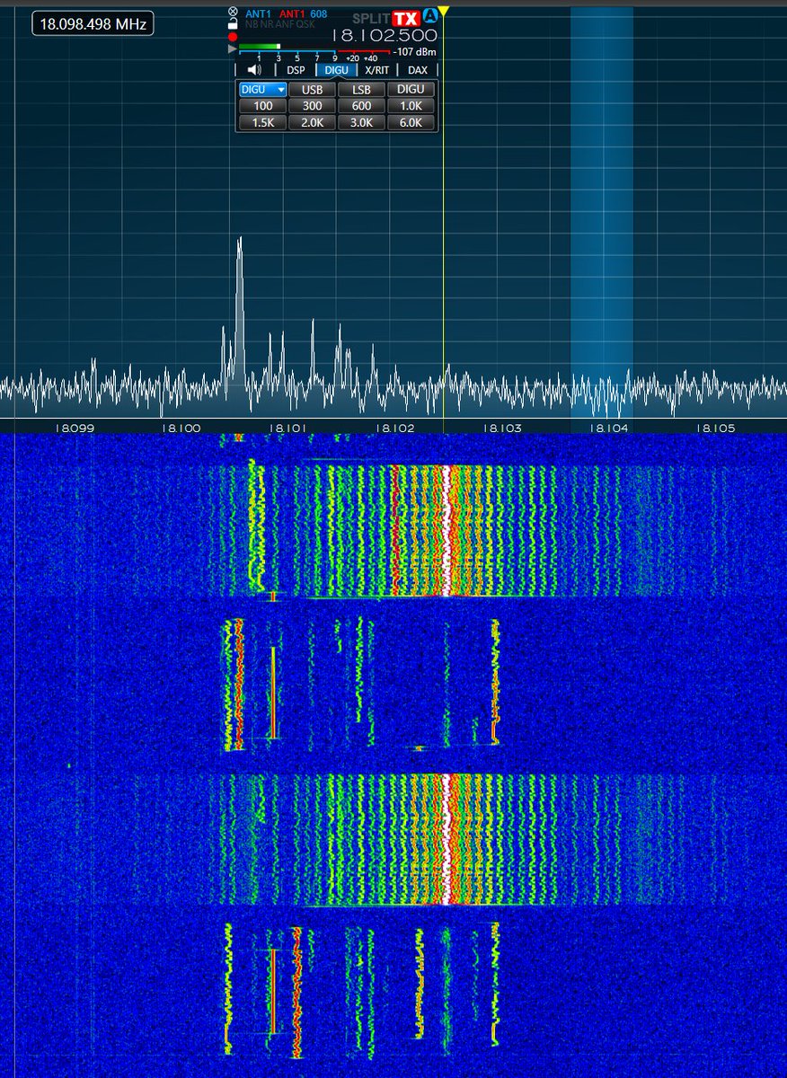 HB9VQQ's tweet photo. another QRP station with a clean signal on FTnonsense ... #noft8 #hamr #hamradio https://t.co/MHR9HUJK3j