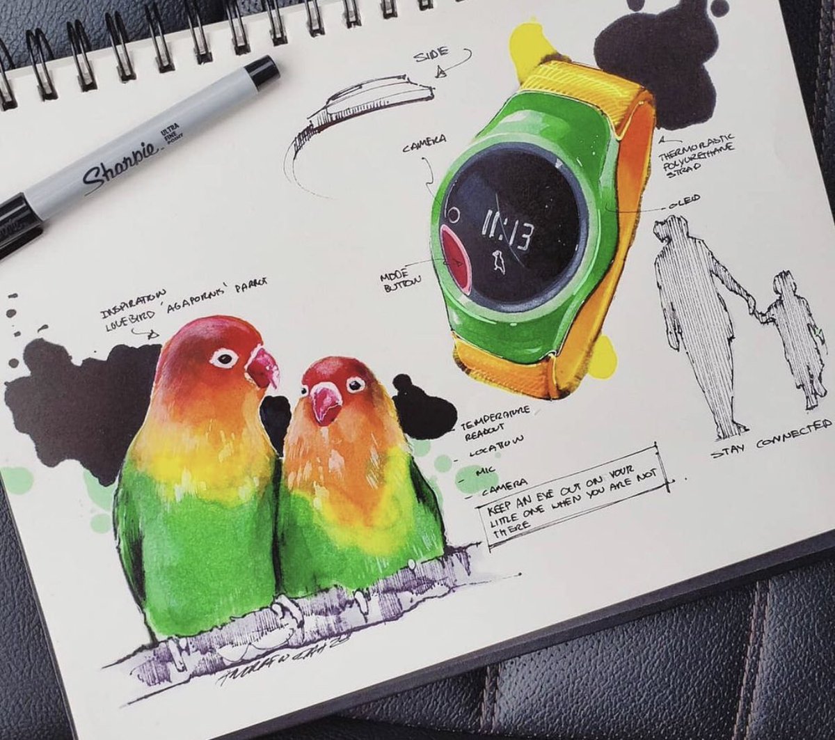 Caravan_Designs's tweet image. Little bit of colorful drafting