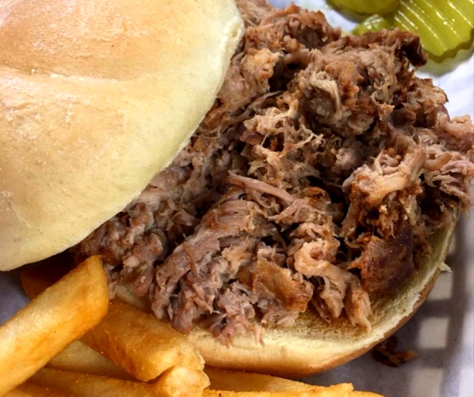 jrbentleys's tweet photo. It's lunchtime! Bite into our pulled pork...🤤🙌 https://t.co/4jBE7uFcYx