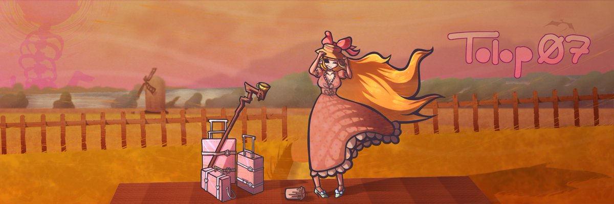 tolop07art's tweet photo. So uh, I’m a dum dum and accidentally posted this without the strawberry layer on...

New banner image, second one is like way bigger than the thumbnail, pls look at the background I spent so long on it :’)

#cutiesaturday #strawberrydress https://t.co/Jeao2RaoBd