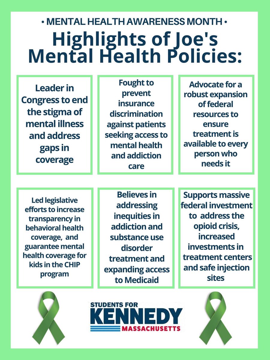 Joe is a champion of healthcare access, is a co-sponsor of Medicare for All, with a particular focus on mental healthcare and addiction treatment!