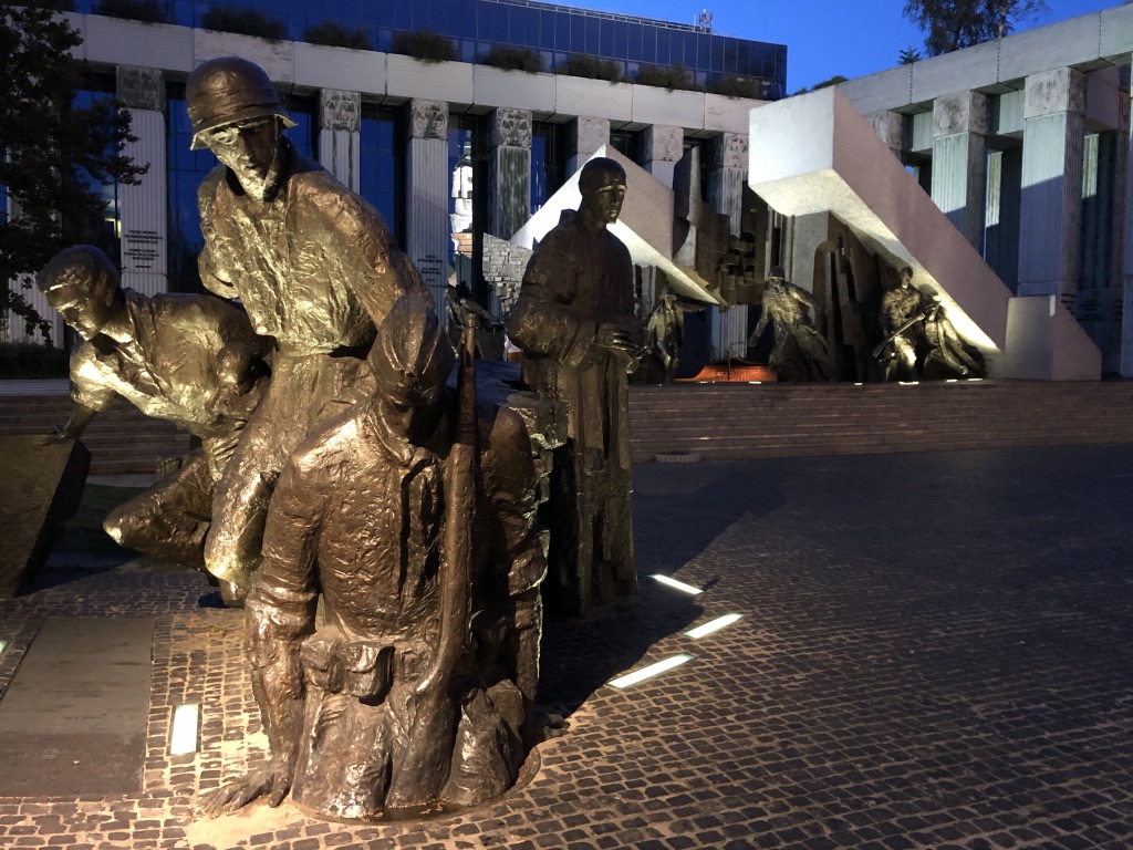 I'll share 2 quick Warsaw stories with you1) During WW2 the people of Warsaw formed an underground army (literally) and they would come out of the sewers to attack the German soldiers[cont...]