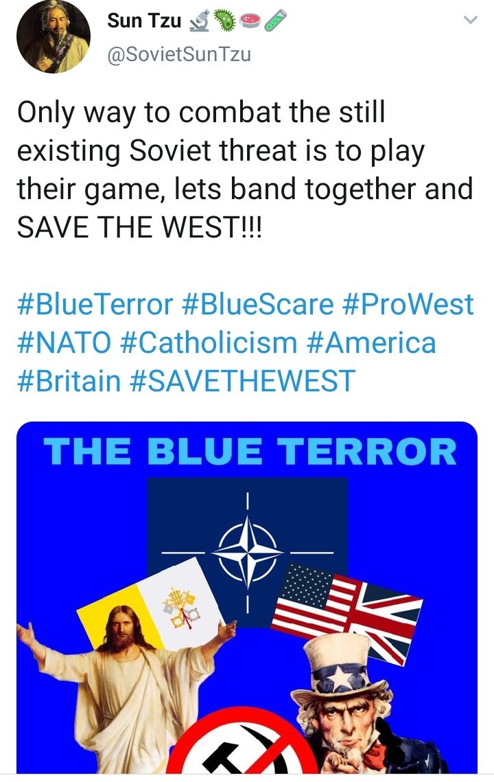 I am even more certain that there are government forces pushing this propaganda out. I will provide some links & other sources. This is one of the alt right accounts pushing this propaganda.