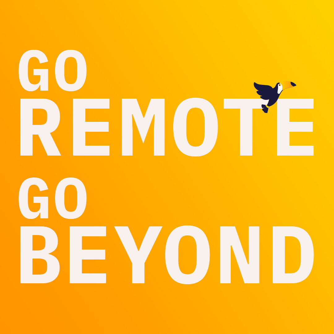 TechVogel's tweet image. What does this even mean!? 

For us it means freedom, to choose where to work and achieve better results, deliver better work and being able to go to different places to discover new cultures, new people and opportunities! 
 
Go remote, go beyond, go be happy! 

#GoRemoteGoBeyond
