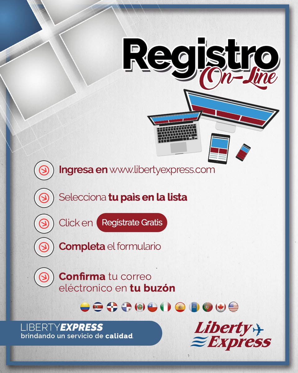 Liberty Express on Twitter "👉Para tus envíos internacionales y compras