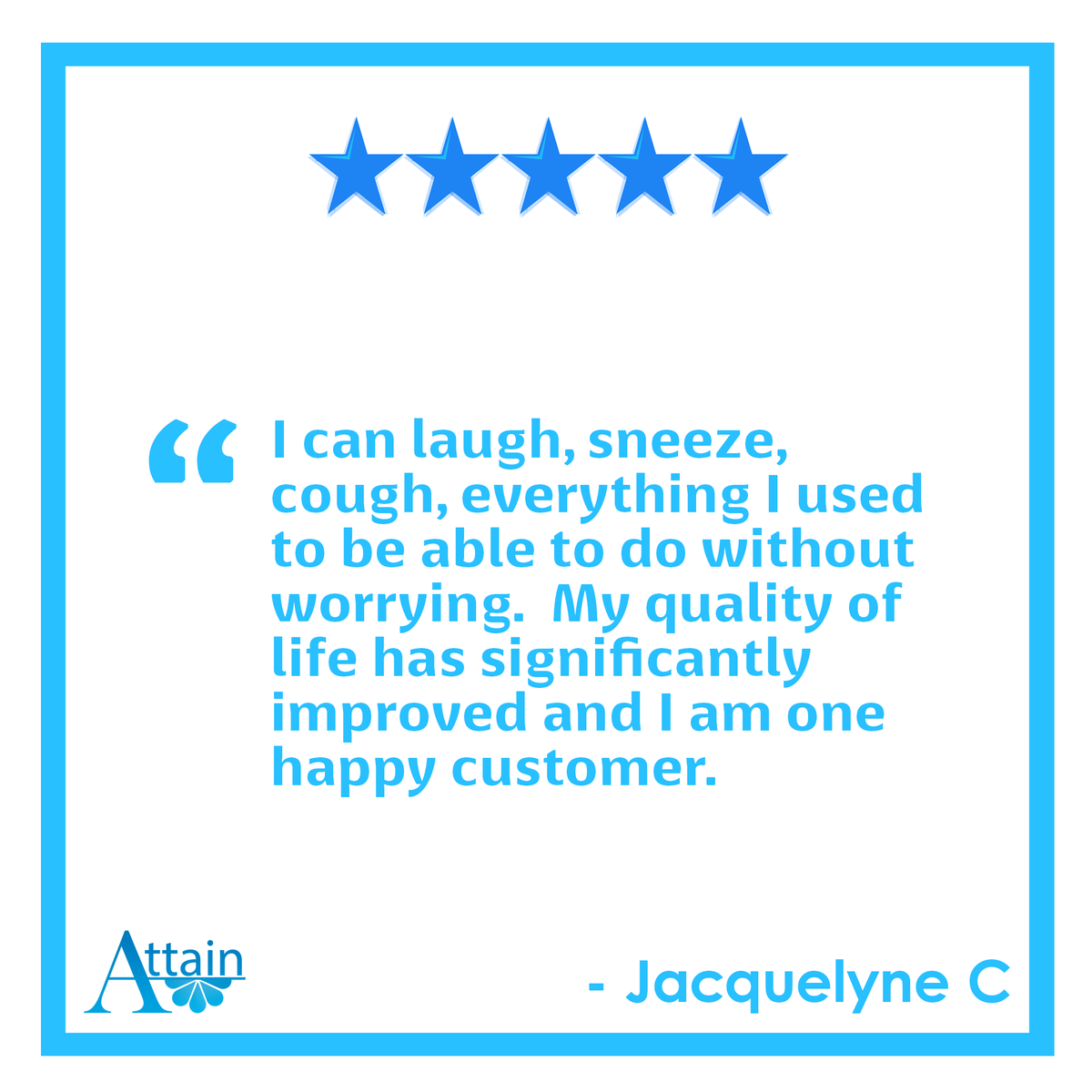 InControl_Med's tweet image. Real people, real results. Read more:
incontrolmedical.com/shop/attain/#r…