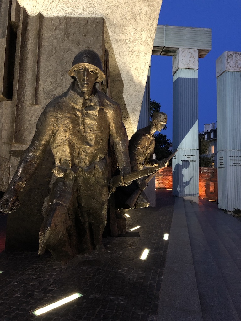 I'll share 2 quick Warsaw stories with you1) During WW2 the people of Warsaw formed an underground army (literally) and they would come out of the sewers to attack the German soldiers[cont...]