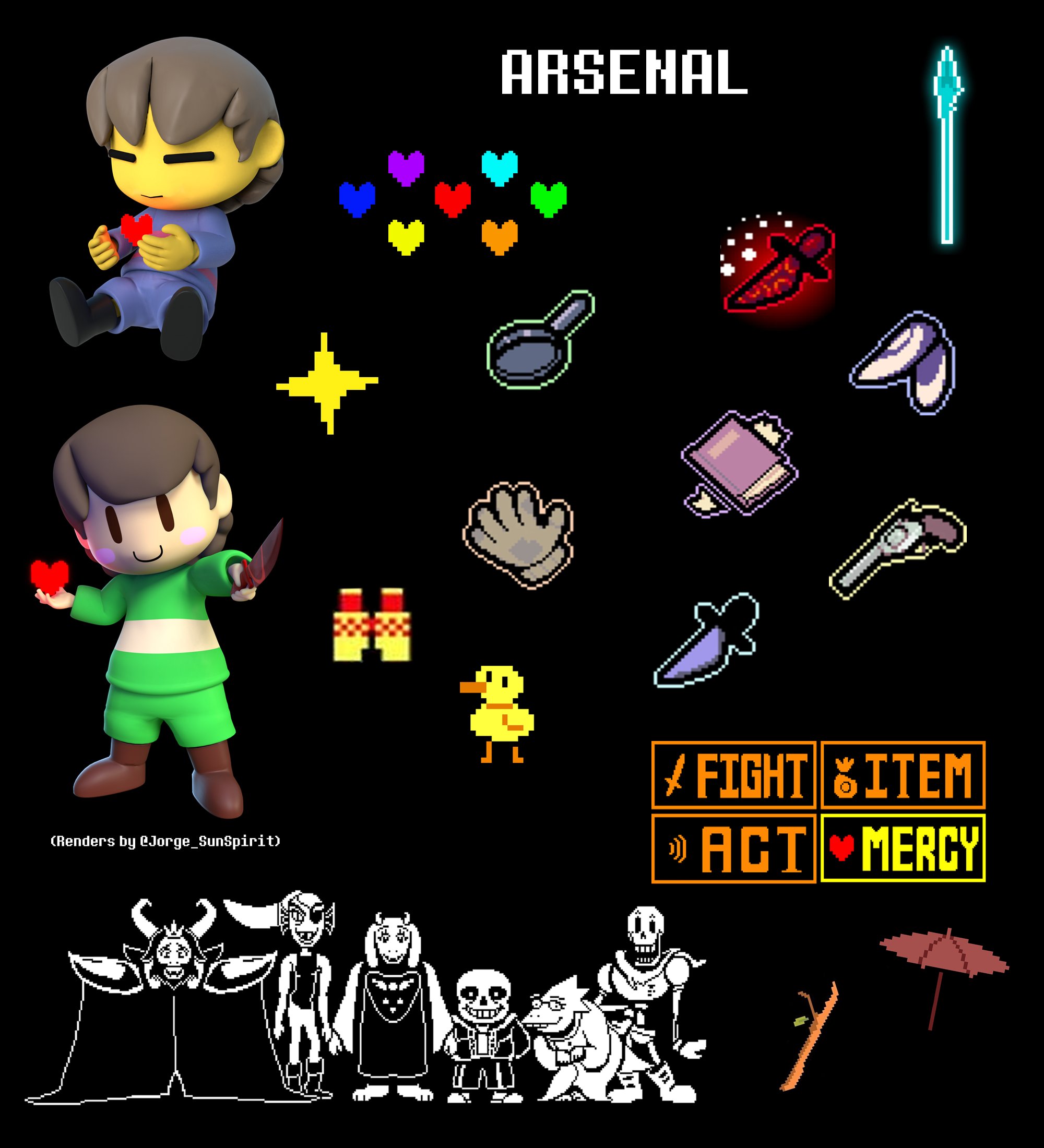 Determination Undertale For Smash Concept There Is A Lot Of Other Undertale Characters But I Think These Guys Would Be The Ones That Would Work The Only Indie Representation