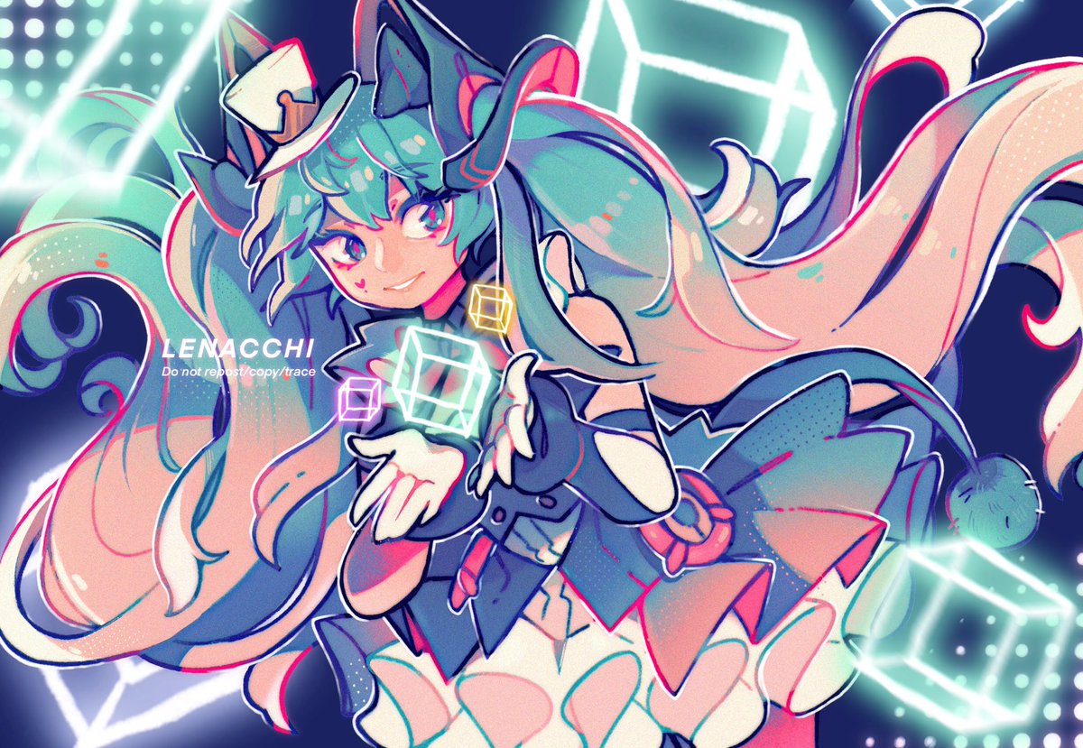 LenacchiArt's tweet photo. Im Lenacchi from Spain and all this years Miku has been with me during all my drawing sessions! I'll be forever grateful to you, my queen! 💙💫
#MikuWorldGallery https://t.co/myh23f0GSl