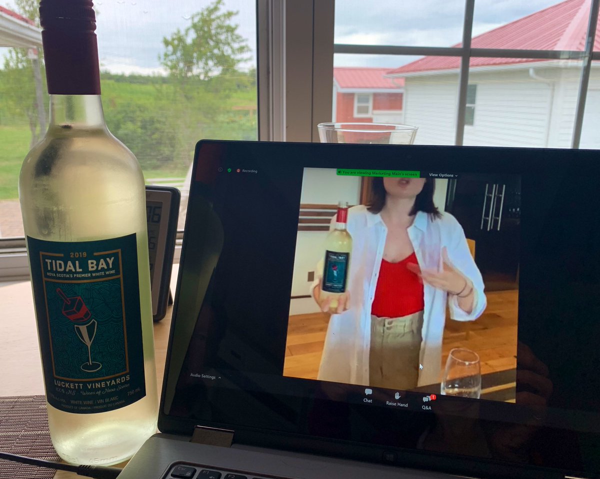 Some of our (#JohnstonVineyards <a href="/goodvineguy/">Don Johnston</a>) Seyval Blanc is in this years #TidalBay offering from @Luckettvineyards <a href="/PeteLuckett/">Pete Luckett</a> @mikemainguy <a href="/geenaluckett/">Geena Luckett</a> - Crisp, clean, thirst quenching with hints of golden delicious apple and a spritz of lemon! #GGANS @WinesofNS #NSwines