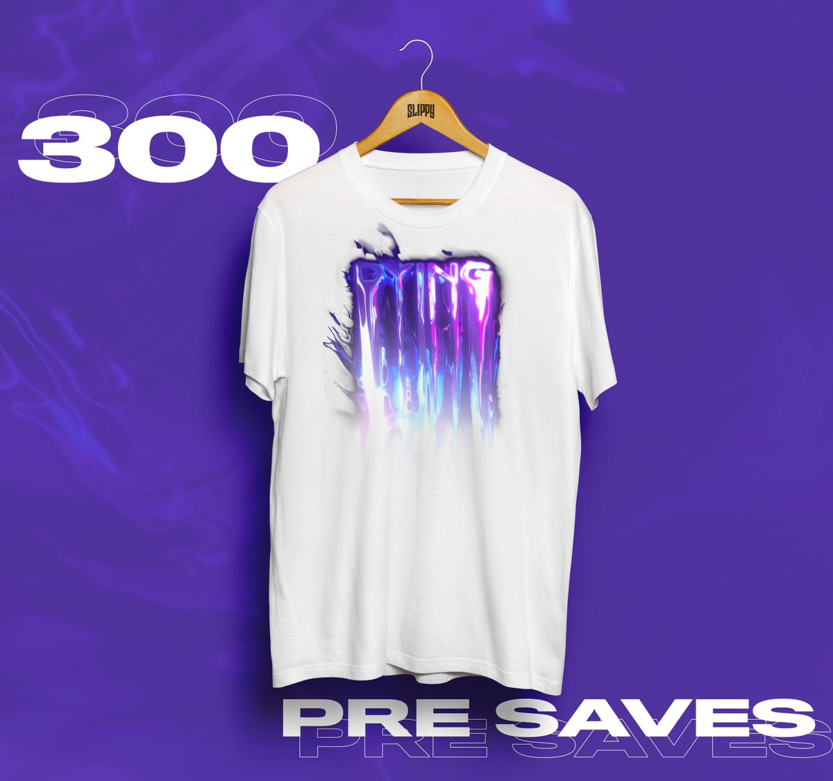 slippy_music's tweet image. GIVEAWAY PT 2 // EXCLUSIVE MERCH

Because y'all smashed the last goal so hard, 
@Monstercat and I are giving away 3 "Dying" T-Shirts once we reach 300 Pre-Saves!

To Enter:
1. Retweet this post
2. Pre-Save the song if you haven't already

Pre-Save: monstercat.ffm.to/dying-1qxn