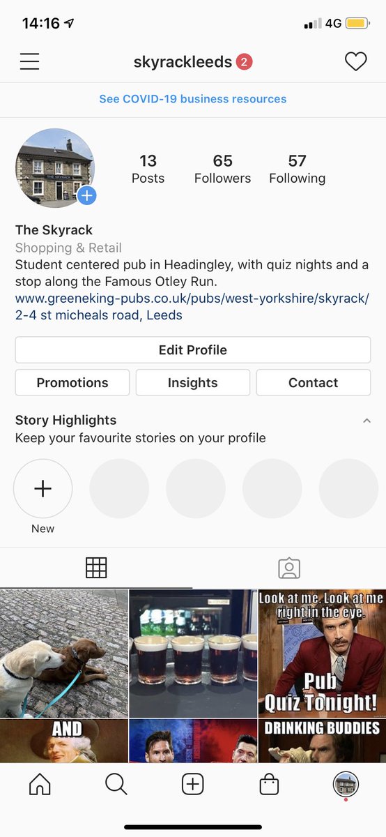 Skyrack appreciation account tweet media