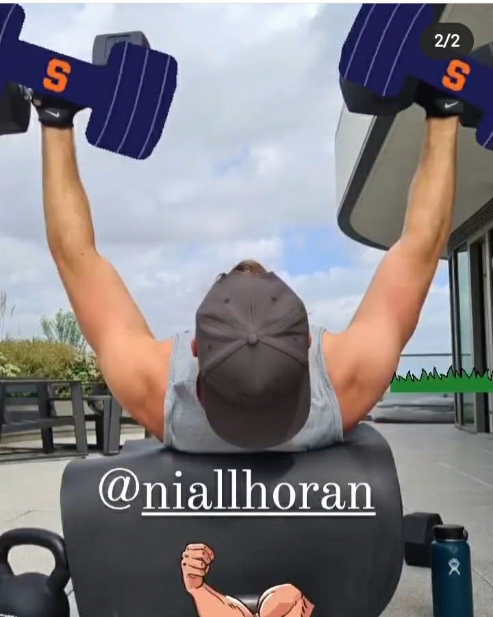 Those strong arms will surely be the death of me #MTVHottest Niall Horan