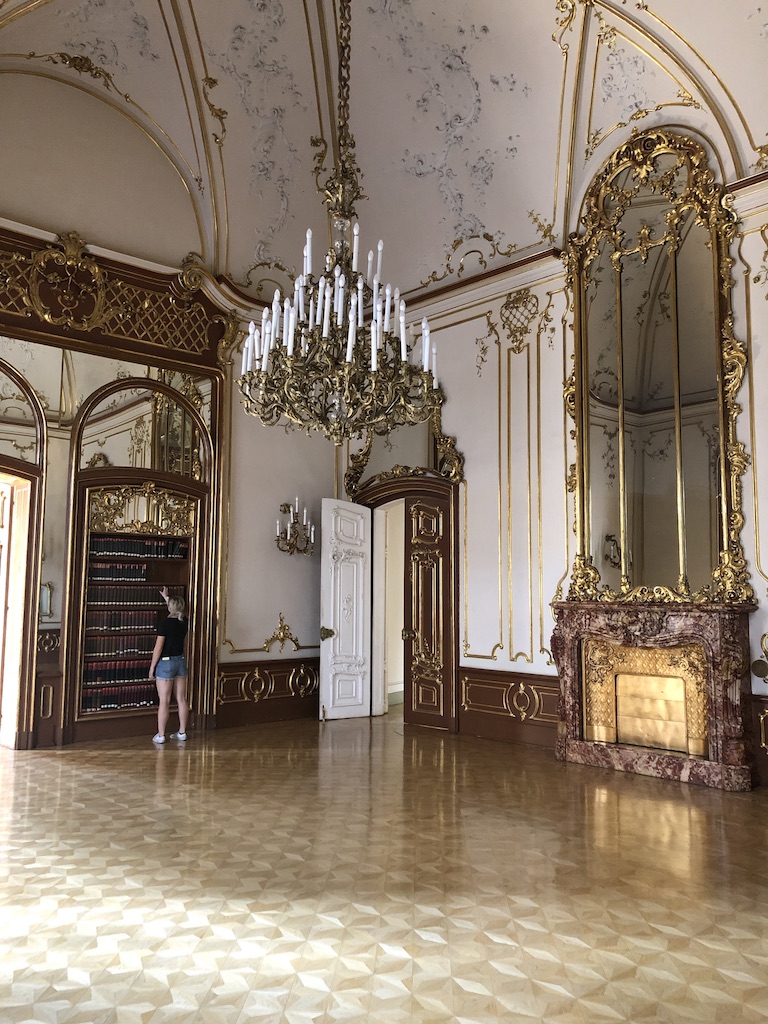 Yes, we got to see where Count Dracula was once heldThe famous funicular was also fun to rideOh and saw the absolute coolest library of my lifeWell, until we got to Prague that is[cont...]