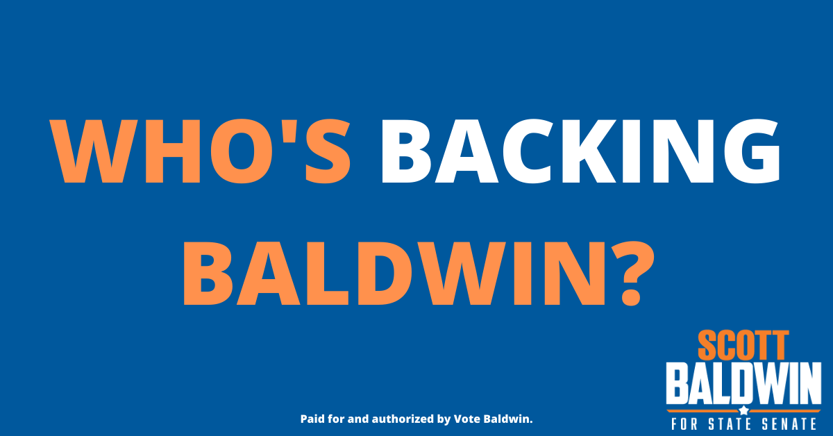 Vote_Baldwin's tweet photo. "Want to know who's backing Baldwin?

Scott Baldwin is honored to have support from our local communities and leaders, including all 4 Hamilton County Mayors! Follow the link to see the full list of endorsements!
👇
https://t.co/Tvd9O7f0Jp" https://t.co/DAnvPvhgcc