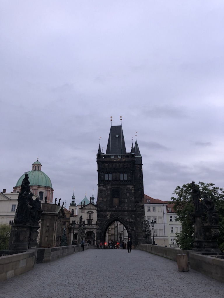 On top of that I think I ate goulash twice everydayFortunately we were walking 12 miles a day!Below you can see pictures of the famous Charles Bridge along with a view of town squareContinuing in a different thread as I've hit the limit[cont...]