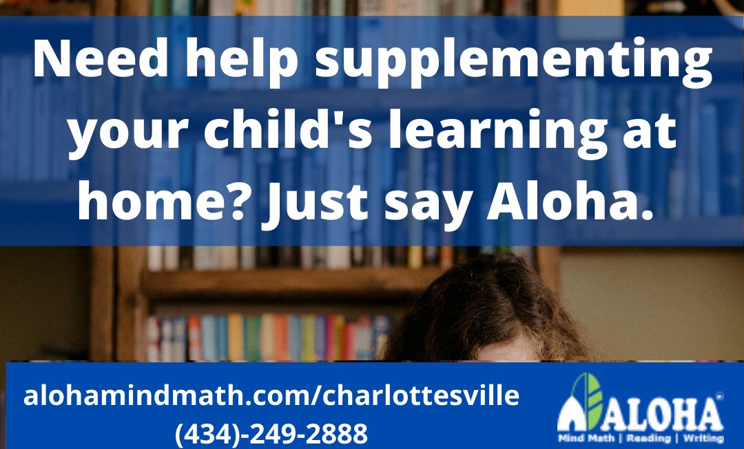 ALOHAMindMathCH's tweet image. We are there to help #Supplement your Child’s learning at school and home.

#BacktoSchoolLearning #BacktoLearning
#charlottesville #albemarle #crozet #staunton #fluvanna #wayensboro #math #abacus #reading #writing #grammar #algebra #geometry #Calculus