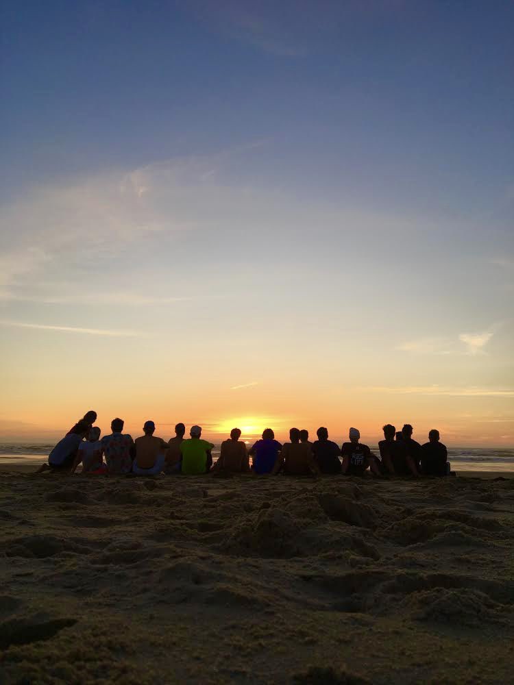 My happy place is with my teammates from college!  We normally have a summer Alumni match but it got canceled due to the virus.  Playing for my school was the best decision I ever made 🎾✌🏼  #wozdomday3 #11daysofwozdom #inspiringchildren #gfutennis