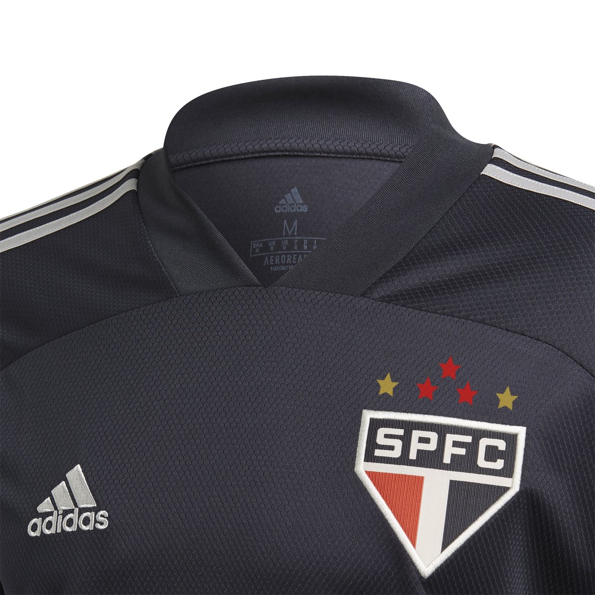 SAOStoreOficial's tweet image. Confira os detalhes da nova camisa III do Tricolor! Acesse a São Paulo Mania e leve a sua. 🇾🇪

🛒 &amp;gt; bit.ly/3hmhgfl

#VamosSãoPaulo