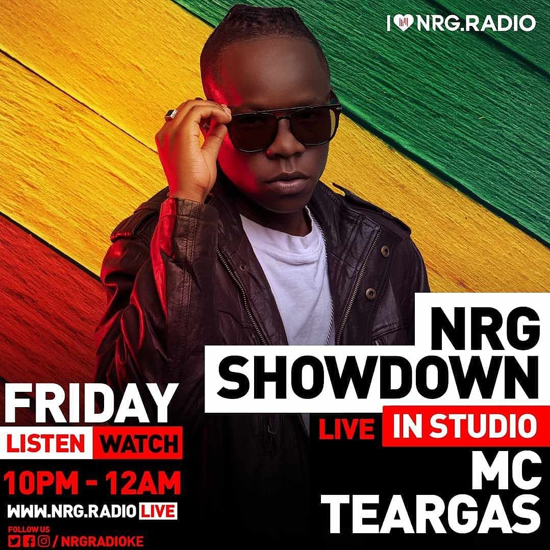 NRGRadioKenya's tweet photo. Baba Dede @McTeargas will be giving you the best of roots and raggae dancehall music from 10:00pm on the #NRGShowDown 💃🔥 stay tuned 👌😎
#TeargasOnNRG https://t.co/sb7kkqo1Ux