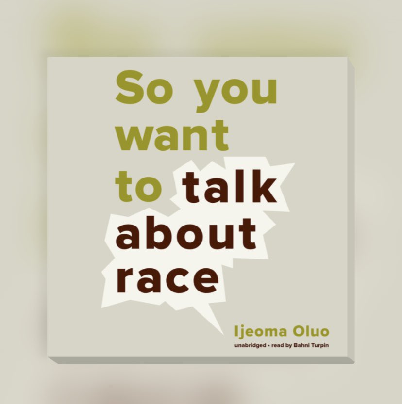 Wow. Listening to the audiobook version of Ijeoma Oluo’s 2019 book.  Her reflections about racism in the US are sorely prescient of the unrest we are witnessing today.  This book is an excellent read, for everyone. 
@IjeomaOluo  <a href="/NEWNational/">New National 2000</a>