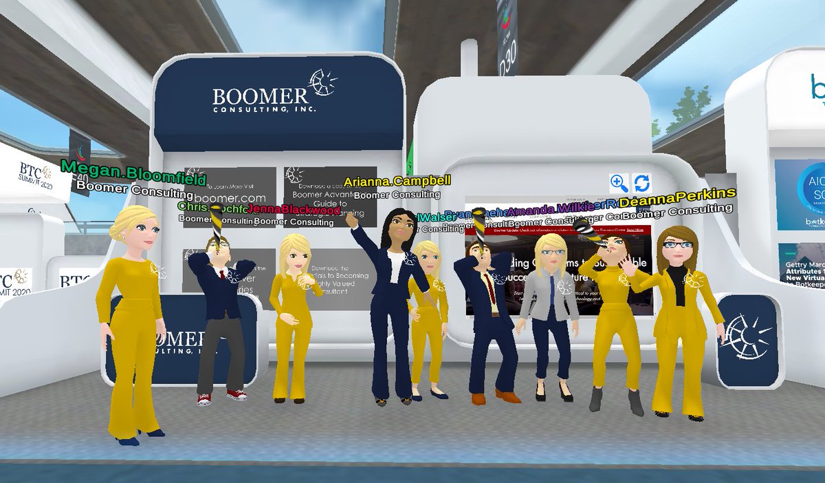ThinkPlanGrow's tweet photo. The 2020 Boomer Technology Circle Virtual Summit is has started! The Boomer Team is already having a blast!! #BTCSummit2020 @megbloomfield17 @arianna_BCI @AmandaWilkieBCI @DeannaLPerkins @Heather_BCI https://t.co/NAGbakYOXa