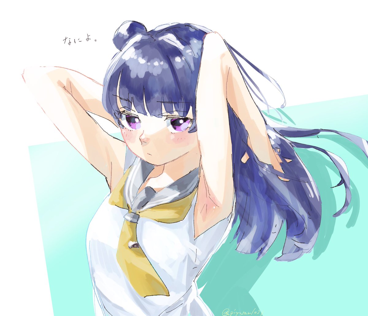 津島善子 「おはよはね! 」|ぴよひこのイラスト
