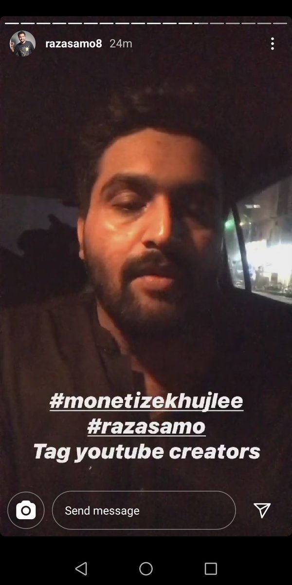 munibyyyy's tweet photo. It's been 13days, his account is still not monitize yet, I can see how much sad he is, plz plz recover his account 😢#monetizekhujlee #RazaSamo https://t.co/QcX9wq0I4q