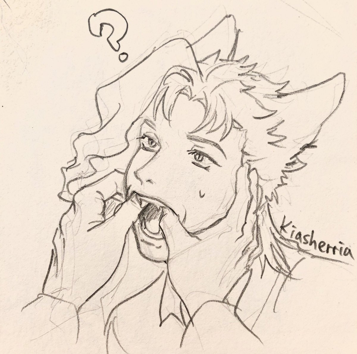 Doodling #Jotakak fantasy AU(?)
⚠️Kakyoin is a kitty.
(1/4) 