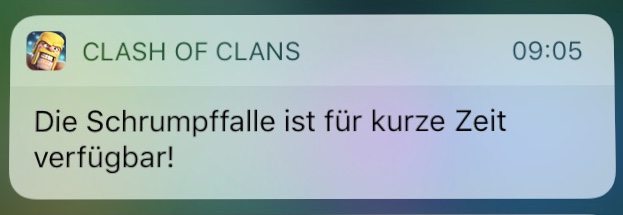 MuckeCoC's tweet photo. Heute vor 3 Jahren. Wer erinnert sich? #Schrumpffalle #ClashofClans #CoC https://t.co/Gxlh1w6czT