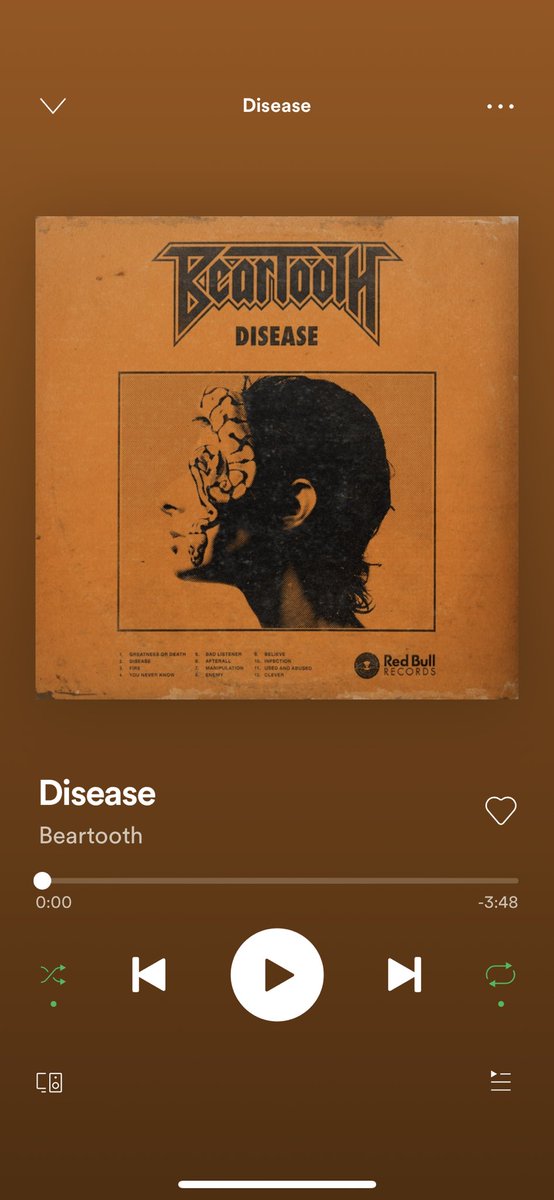 progamergirl69's tweet image. orange albums! drop a like if you want a color 🍊 
periphery - periphery iii
beartooth - disease
slaves - routing breathing
post malone - stoney