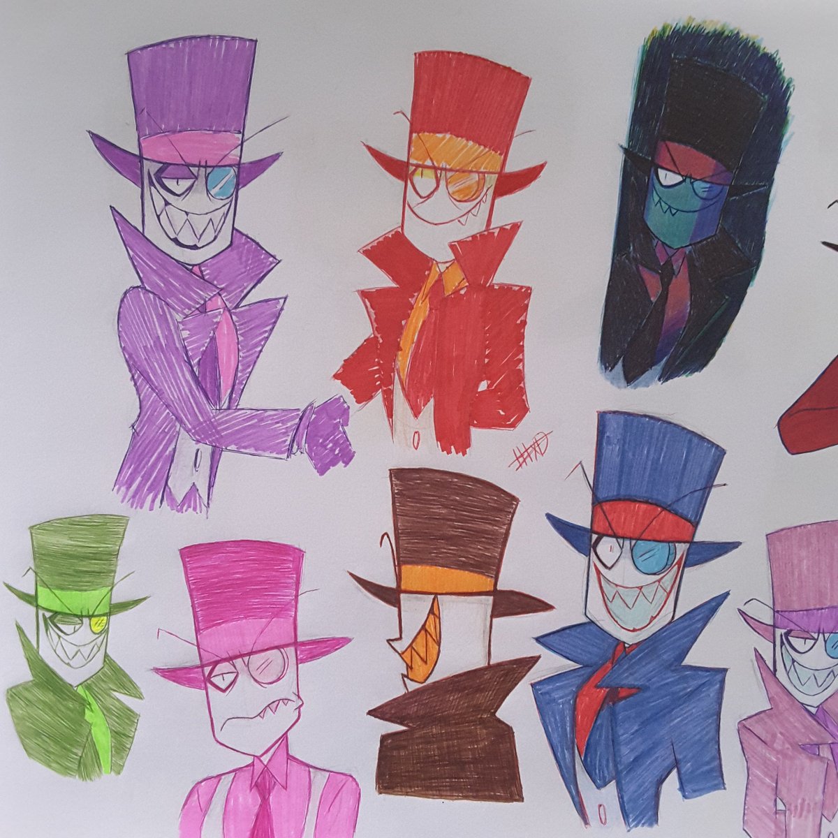 HtXD95's tweet image. BlackHat y Dr. Flug! #villanos #villainous #villanosfanart #blackhatorganization