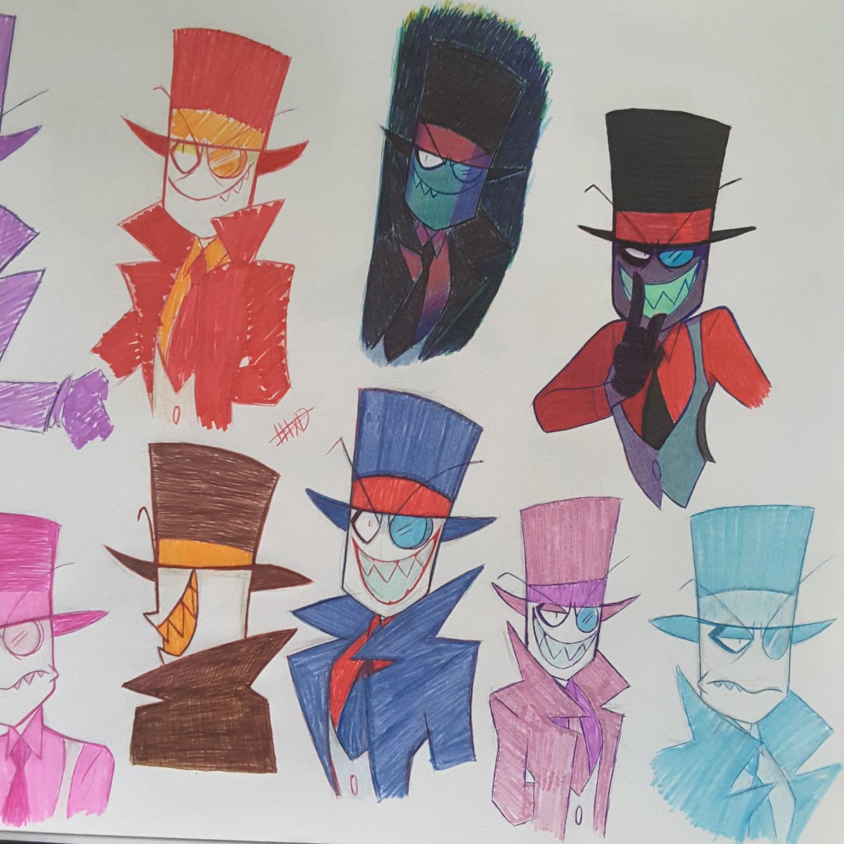 HtXD95's tweet image. BlackHat y Dr. Flug! #villanos #villainous #villanosfanart #blackhatorganization