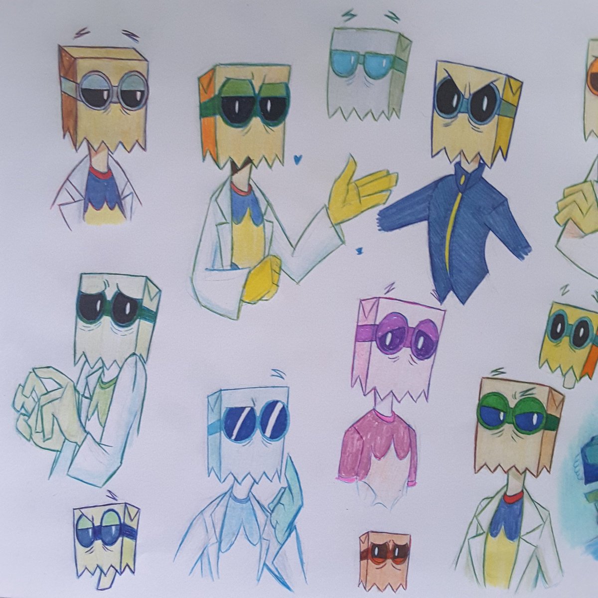 HtXD95's tweet image. BlackHat y Dr. Flug! #villanos #villainous #villanosfanart #blackhatorganization