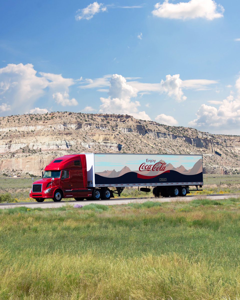 A die-cast replica semi truck kith