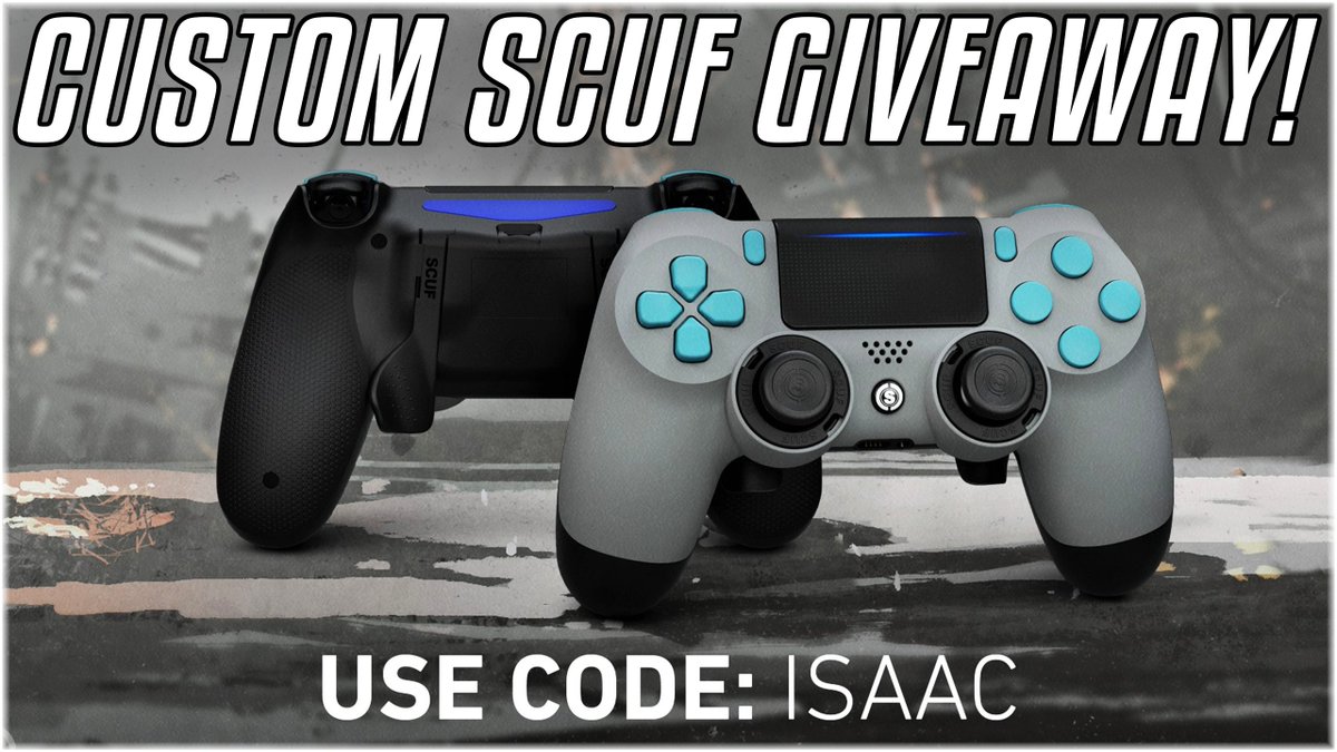 In celebration of Season 5, I'm giving away a custom <a href="/ScufGaming/">SCUF</a> controller! Deck out yours with the latest designs, the new digital triggers, and more - it's on me!

👋 Tag Your Friends
💞 Retweet, Like &amp; Follow @IceManIsaac_
 🖱️ Click Here To Enter: gleam.io/8FTQs/season-5…