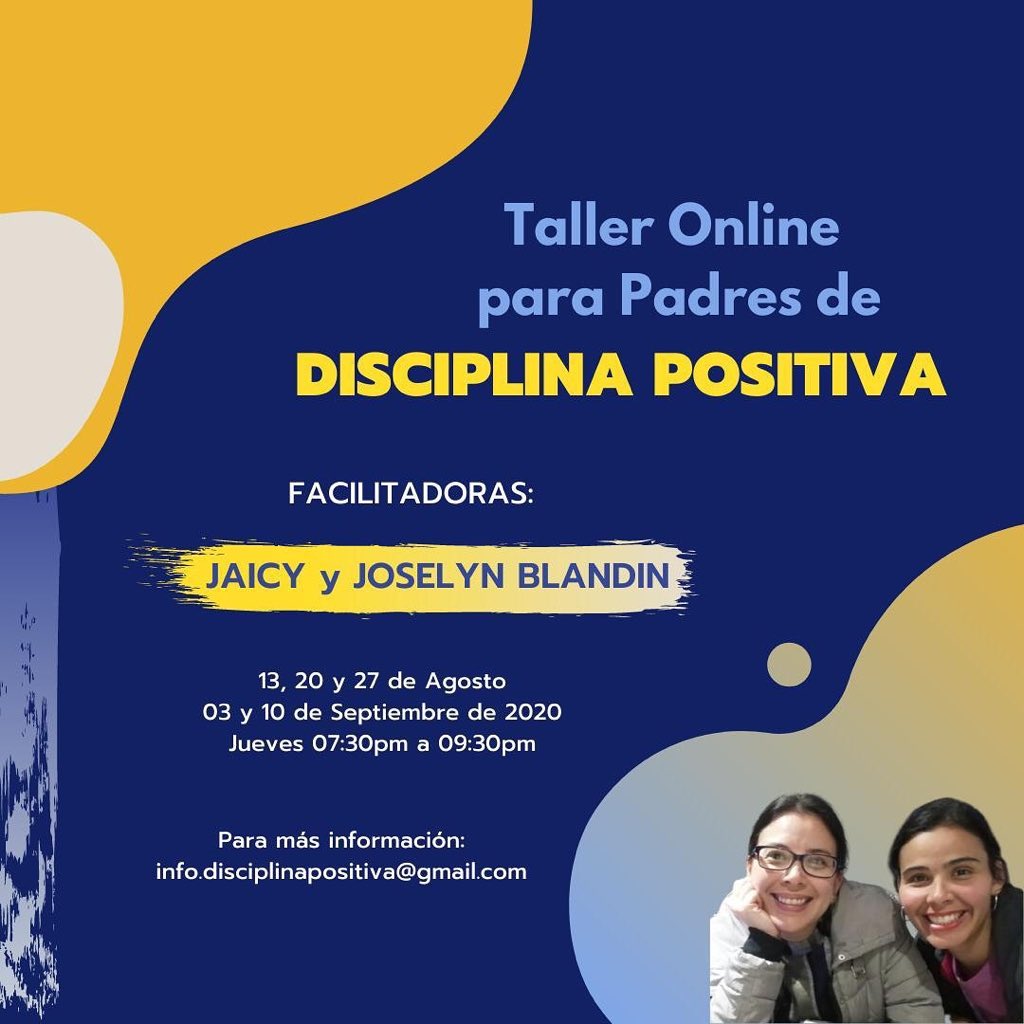 5dSinergia's tweet photo. 3/3 ¿Tienes dudas respecto a la crianza y deseas soluciones y alternativas a los problemas cotidianos con tus hijos?

Entonces este taller es para ti 👉
Más Información : https://t.co/ufAbx8U1T5
Escríbenos al WS :https://t.co/Qsl9NPmx4I https://t.co/7r5Snx8V5n
