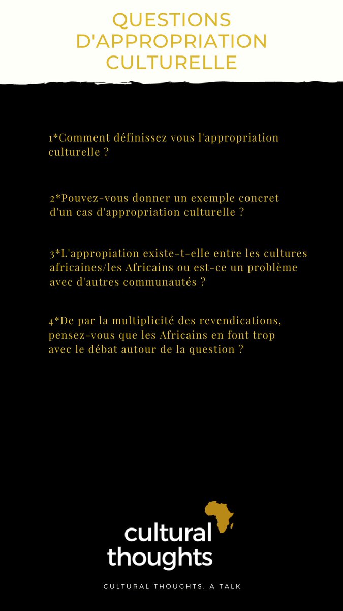 AbdoulayeM_Loic's tweet photo. Lr problème est présent mais très souvent évoqué de manière désordonnée. Entre #BlackIsKing et les reminescences de Black Panther, il y a eu une florilège d'idées à ce sujet. On s'est donc demandé ce que ça donnerait de parler d'appropriation culturelle de façon propre. #CTTALKS https://t.co/uNo7nRWcrC