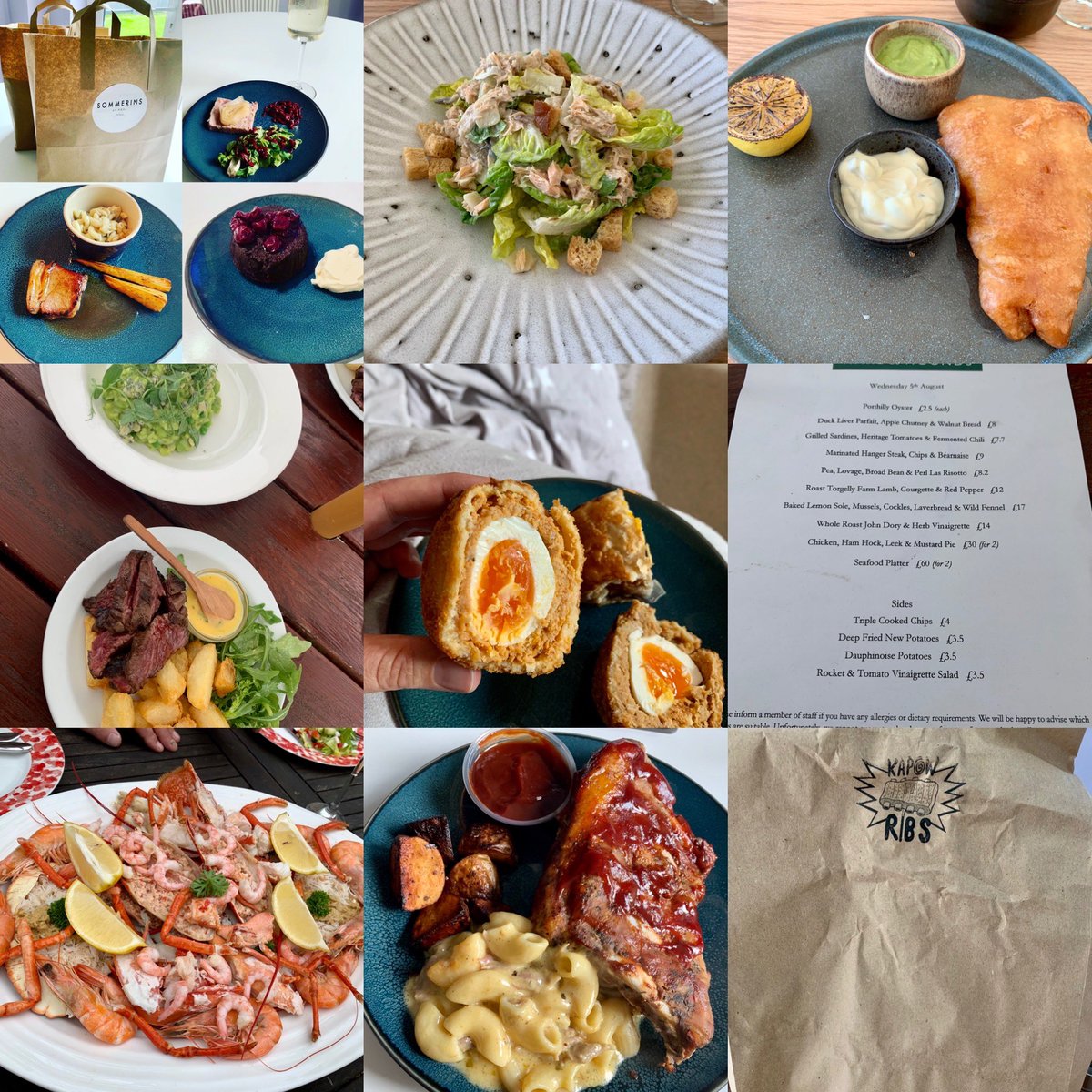 It’s not been easy, but we’ve given supporting local independent businesses our absolute best shot this week 😂😂😂 <a href="/Hare__Hounds/">Hare & Hounds</a> <a href="/LlanerchVine/">Llanerch Vineyard Hotel</a> <a href="/ElephantandBun/">Elephant & Bun Deli</a> <a href="/MrsWillTheFish/">🦐 🦀 Mrs Will the Fish 🦀 🦐</a> @sommerins <a href="/kapow_ribs/">Kapow Ribs</a>