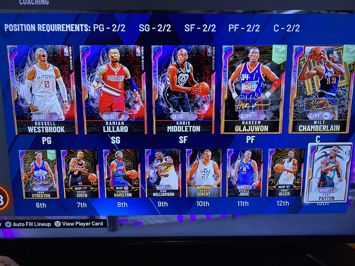 M_hooper26's tweet photo. @NBA2K_MyTEAM y’all ain’t ready to see me 🔥 @Ronnie2K  how about you come give me a challenge https://t.co/t4rclmbIZe
