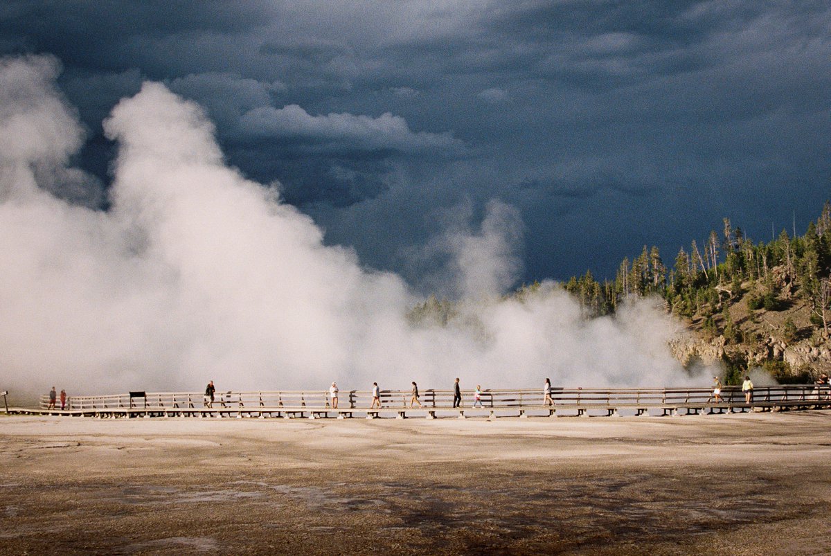 Yellowstone in 35mm. #portra400 #35mm