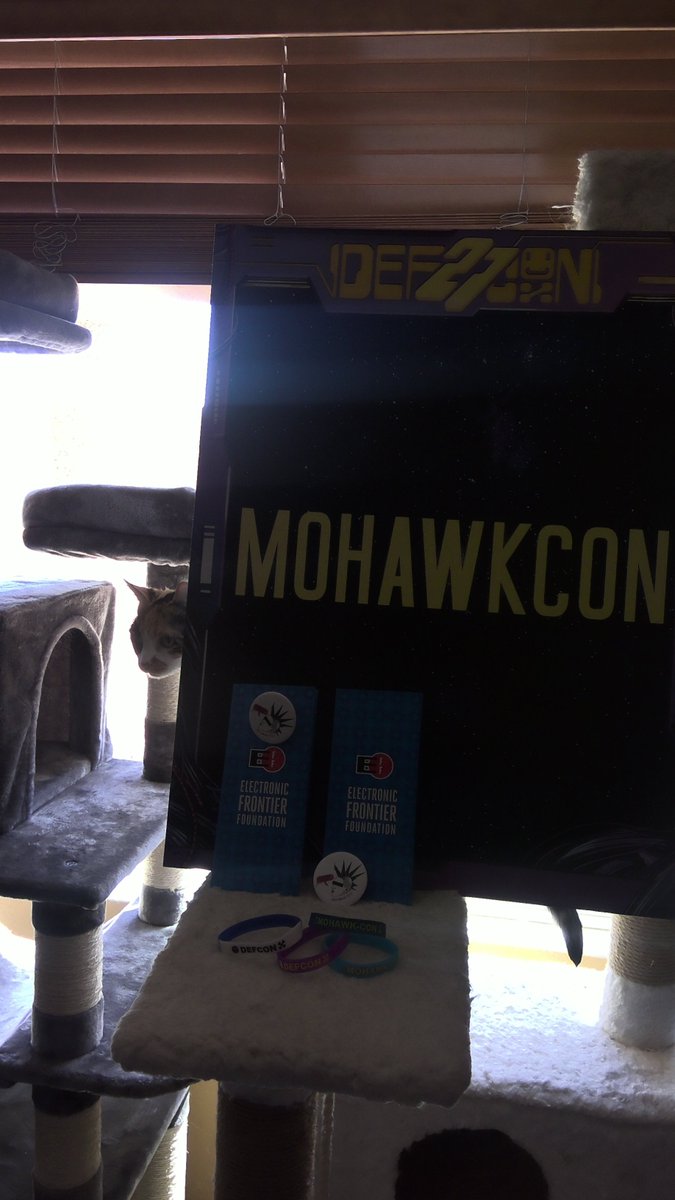 _Rally666_'s tweet photo. Live on You Tube now, a little taste of #MohawkCon.  #DEFCONSafeMode https://t.co/OaF3h3bpMY